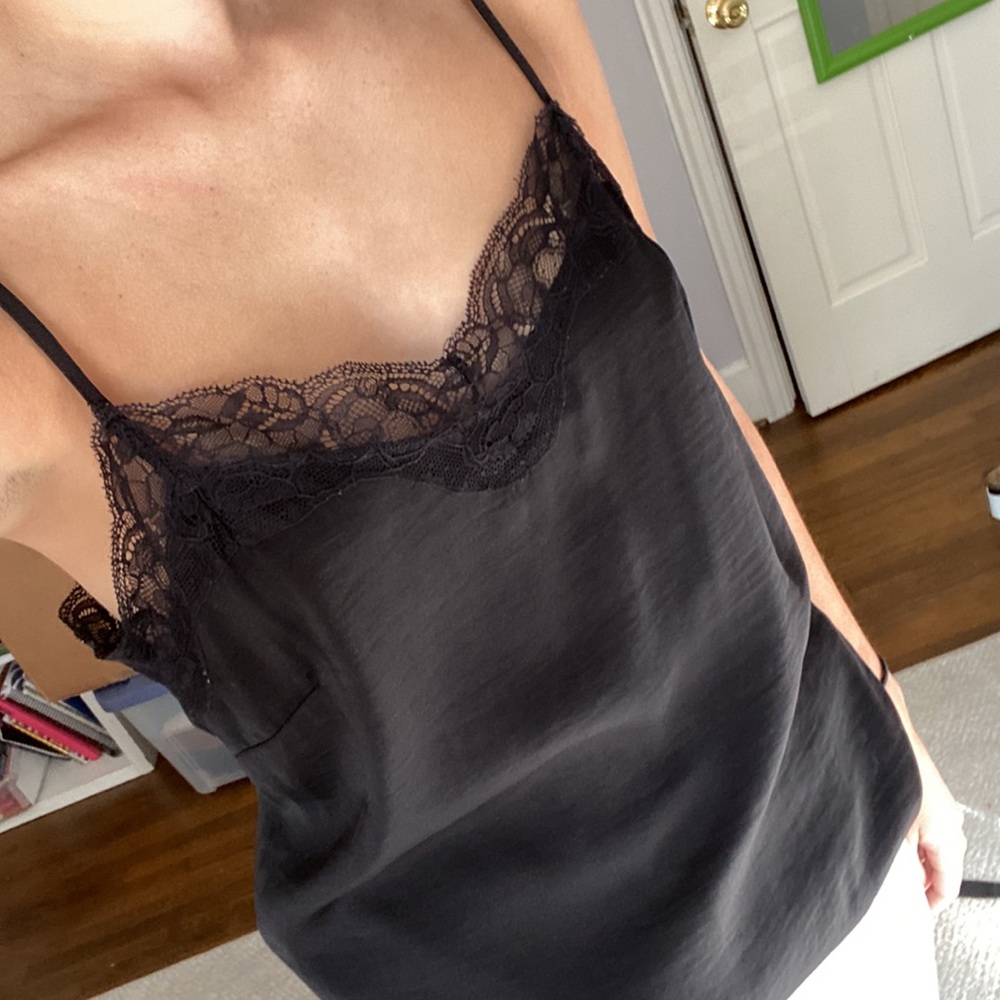 Vila Black camisole size small